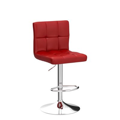 Moderne barmeubelen ALINUNU Draaibare PU leerstoel voor instelbare barstoelen