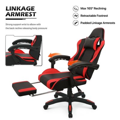 ALINUNU Mail Packing Gaming Chair voor volwassenen Razer Ergonomische Computer Racing Video PC