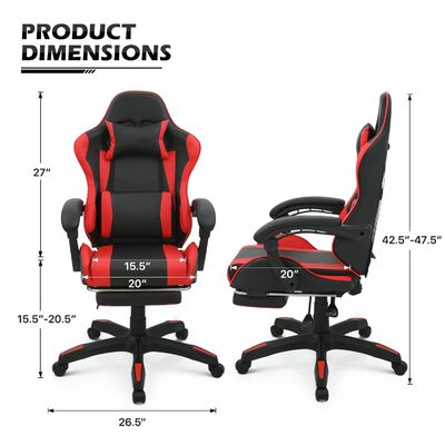 ALINUNU Mail Packing Gaming Chair voor volwassenen Razer Ergonomische Computer Racing Video PC