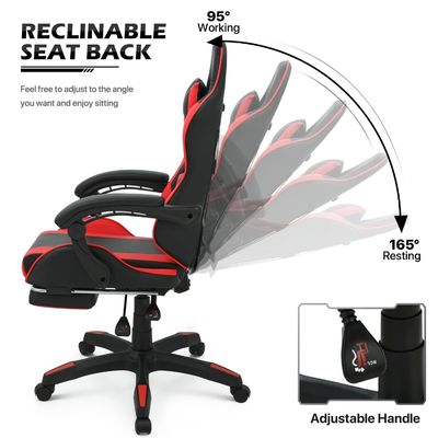 ALINUNU Mail Packing Gaming Chair voor volwassenen Razer Ergonomische Computer Racing Video PC