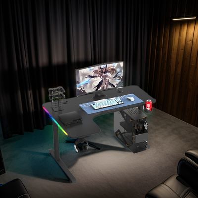 1050*700*115mm Robuust Schrijven L-vormig Spel bureau Verstelbare hoogte voor Home Office