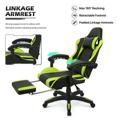 Goedkope Home Office Meubels ALINUNU Ergonomische gaming stoel 25&quot;D x 26.5&quot;W x 42.5&quot;H