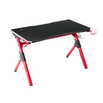 Comfortabele verstelbare metalen opvouwbare speeltafel voor moderne gamers