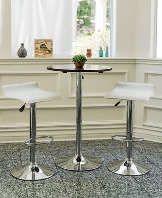 Hoogteverstelbare moderne draaibare barstoelen voor huisstoelen in PU-leermateriaal