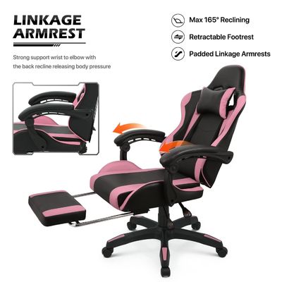 Draaiende stoel ALINUNU Ergonomische Computer Racing Video PC Custom Gaming Geschikt voor volwassenen