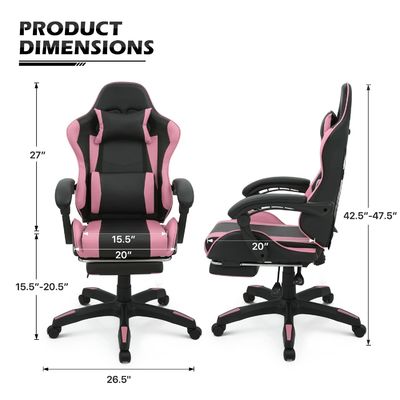 Draaiende stoel ALINUNU Ergonomische Computer Racing Video PC Custom Gaming Geschikt voor volwassenen