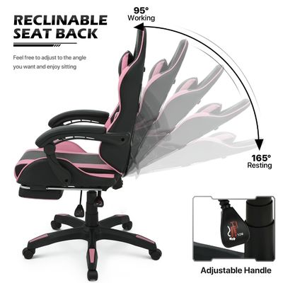 Draaiende stoel ALINUNU Ergonomische Computer Racing Video PC Custom Gaming Geschikt voor volwassenen