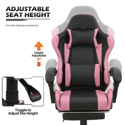 Draaiende stoel ALINUNU Ergonomische Computer Racing Video PC Custom Gaming Geschikt voor volwassenen