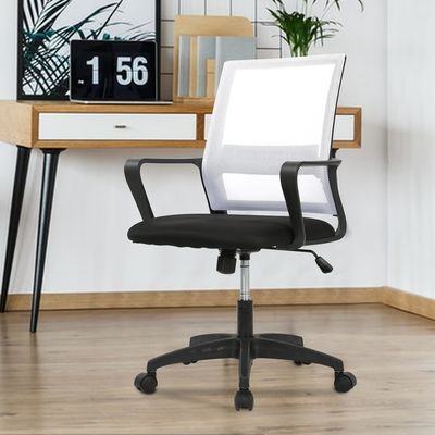 Home Office Ergonomische gaasstoel met verstelbare hoogte en modern ontwerp