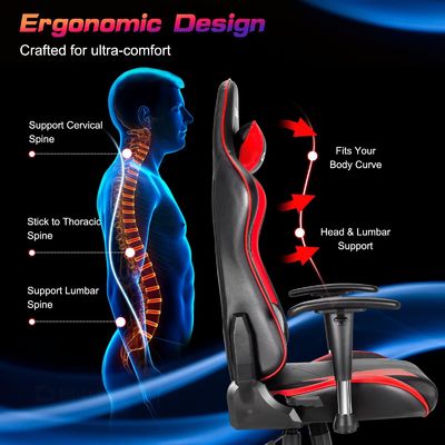 Item Gewicht 42 pond Home Office Meubels Ergonomische Racing PC Video Gaming Stoel