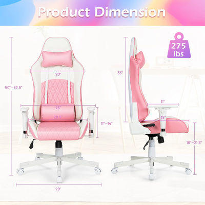 Aanpasbare kleur ALINUNU Secret Lab Ergonomische Racing Gaming Chair 29&quot;D x 29&quot;W x 49.5&quot;H