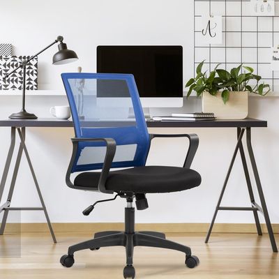 Gepersonaliseerde kleur ergonomische draaibare kantorenstoel met ijzeren metalen type en ontwerp