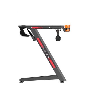 Z Gaming Desk Computertafel met vechtbare RGB Led ademend licht voor thuiswerkruimte