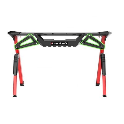 Gepersonaliseerde computer pc gaming bureau tafel voor internet gaming met PU oppervlak materiaal