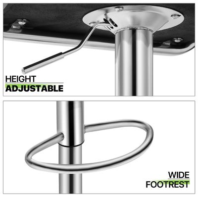 ALINUNU Moderne eetstoelen Bar Pub Hoog kruk met achterkant Home Bar Item Gewicht 27,8 pond