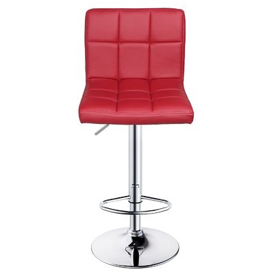 Modern Design PU Lederen Verstelbare Draaibare Barstoel Met Achterkant 14,5&quot;D x 16&quot;W x 24,5&quot;H
