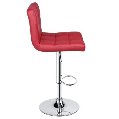 Modern Design PU Lederen Verstelbare Draaibare Barstoel Met Achterkant 14,5&quot;D x 16&quot;W x 24,5&quot;H