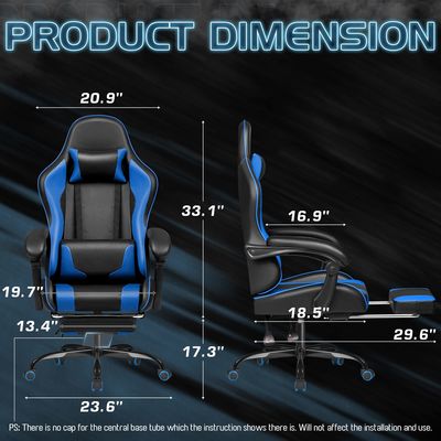 Verbeter uw speelkamer of woonkamer met Alinunu Racing Razer Gaming Chair Modern Design Style Home Office Meubels