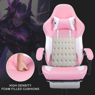 Verbeter je gaming ervaring met deze ergonomische computer stoel gemaakt van nylon