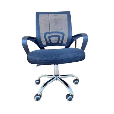 Mesh zilveren basis moderne ergonomische draaibare kantoorstoel voor betere werkdoeltreffendheid