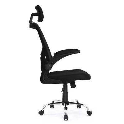 Comfortabele High Back Mesh Home Manager Office Chair met gechromeerde armsteun van ALINUNU