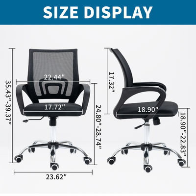 Postverpakking Y Home Office Full Mesh Stoel met lumbale steun en draaiende functie