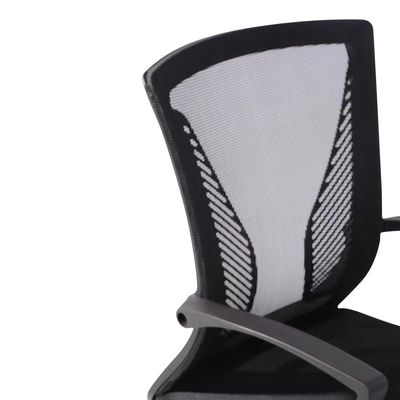 R300mm Nylonbasis Zwart Mesh Administratieve kantoorstoel voor professionele omgevingen