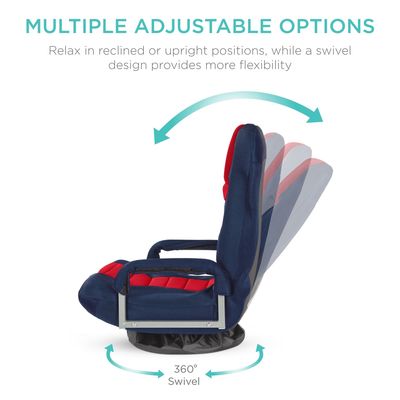 360 graden multifunctionele vloer rocker modern ontwerp en ALINUNU draaiende gaming stoel