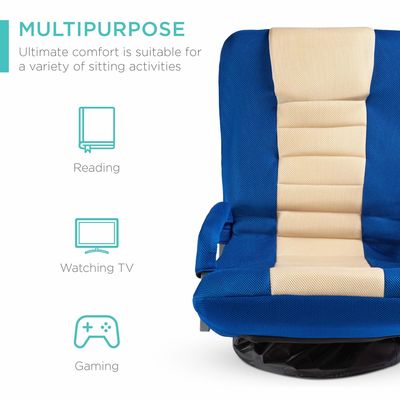 Moderne design ALINUNU Draaiende gaming stoel voor TV 360 graden Multifunctionele vloer rocker