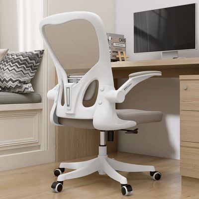 Home Office Schrijftafel en stoel Mesh Back Office stoel met lumbale steun Verstelbare hoogte