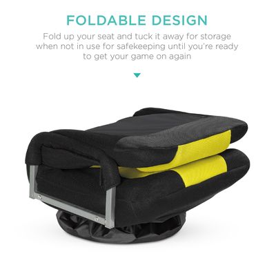 Draaibare gaming stoel 360 graden Multifunctionele vloer stoel rocker voor tv aangepast kleur