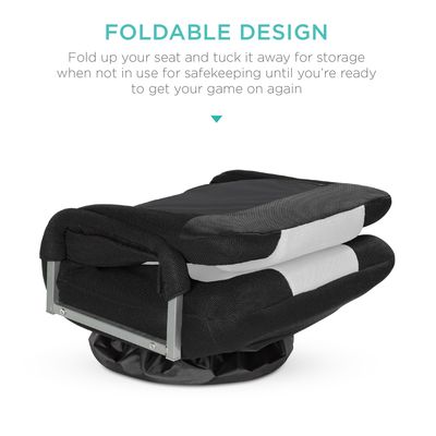 Draaiende stoel ALINUNU 360 graden Multipurpose vloer stoel Rocker voor TV 17 pond