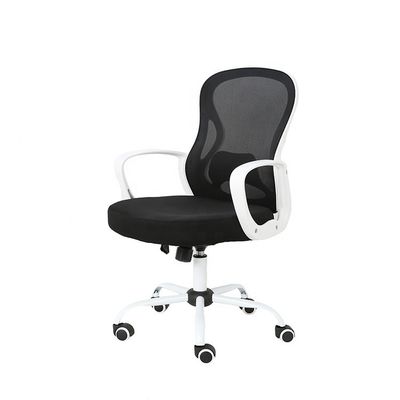 Commerciële meubels Executive verstelbare kruk Mid back Mesh Desk Chair Moderne stijl