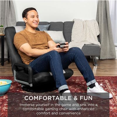 Draaibare gaming stoel 360 graden Multifunctionele vloer stoel rocker voor tv aangepast kleur