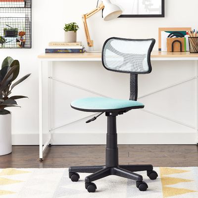 Kleine kantoor- en kinderbankstoelen met draaiende mes met 3 gasliften