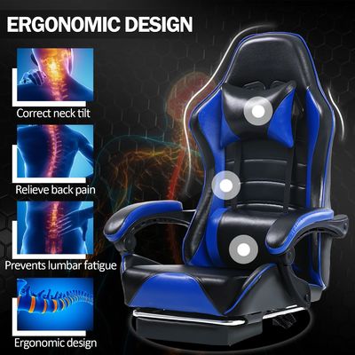 Ergonomische speelstoel met instelbare hoogte en voetzorg in aangepaste kleur