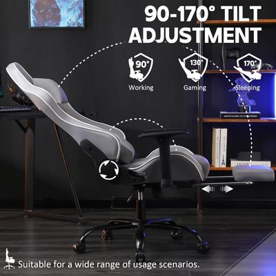 Gepersonaliseerde kleur Ergonomische speelstoel Hoogte verstelbare en leunstoelfunctie