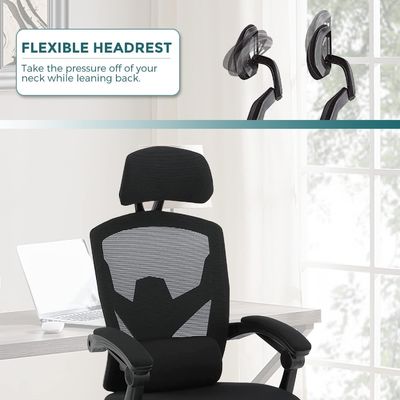 Postverpakking Ergonomische kantoorstoelen met rugleuning Gemaakte stoelen met lendenen