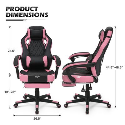 ALINUNU Racing Style PU Lederspelstoel met aangepaste kleur en ergonomisch ontwerp