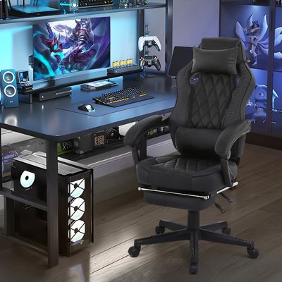 Krijg de Ultimate Gaming Chair bij ALINUNU Racing Style PU leer met verstelbare hoogte