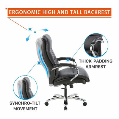 Direct met olie gestreepte ergonomische schrijfstoel met gaasachtergrond en hoogteverstelbare arm