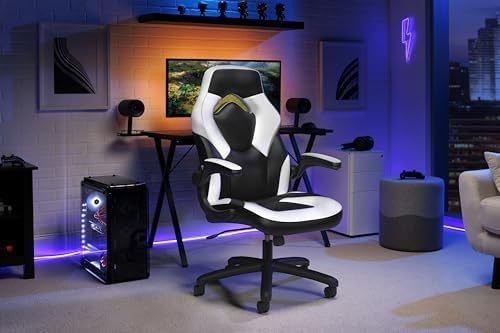 High Back Gaming Chair Verstelbare hoogte Racing Style 360 draaibaar voor Computer Game Room