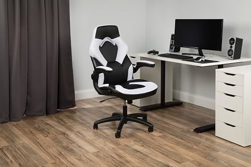 High Back Gaming Chair Verstelbare hoogte Racing Style 360 draaibaar voor Computer Game Room
