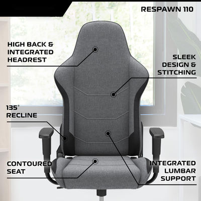 OEM ODM Aanpassen Ergonomische PC-gamingstoel met geïntegreerde hoofdsteun volwassenen