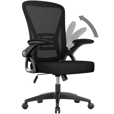 Moderne design Mid back office stoel met verstelbare hoogte draaibaar en lumbale steun