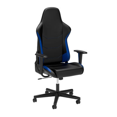 Comfortabele ergonomische speelstoel met verstelbaar materiaal en geïntegreerde hoofdsteun