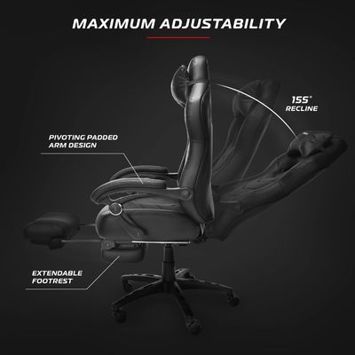 Geïntegreerde hoofdsteun ergonomische lift stoel gaming computer stoel voor volwassenen aanpassen
