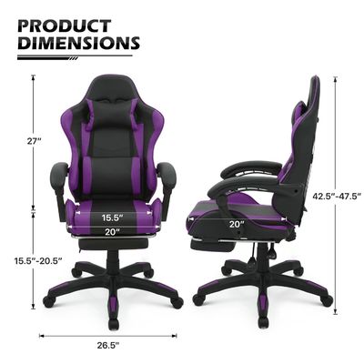 Verbeter uw spel ervaring met onze ergonomische gamer stoel verstelbaar en duurzaam