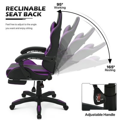 Verbeter uw spel ervaring met onze ergonomische gamer stoel verstelbaar en duurzaam