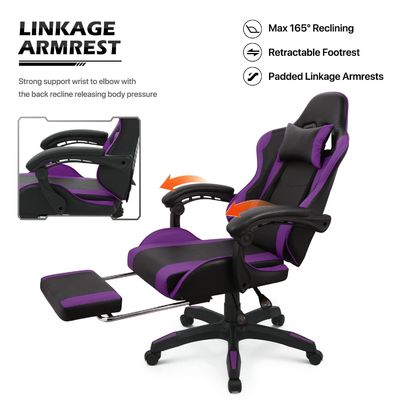 Verbeter uw spel ervaring met onze ergonomische gamer stoel verstelbaar en duurzaam